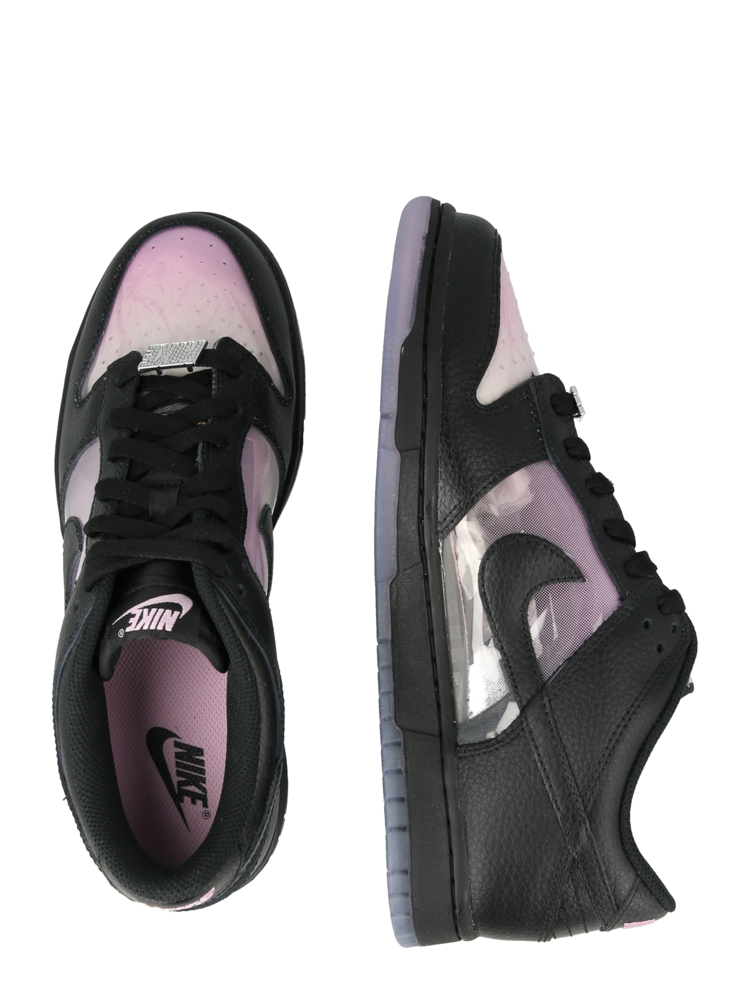 Nike Sportswear Sneakers laag 'Dunk Retro Premium' in Zwart: zijkant