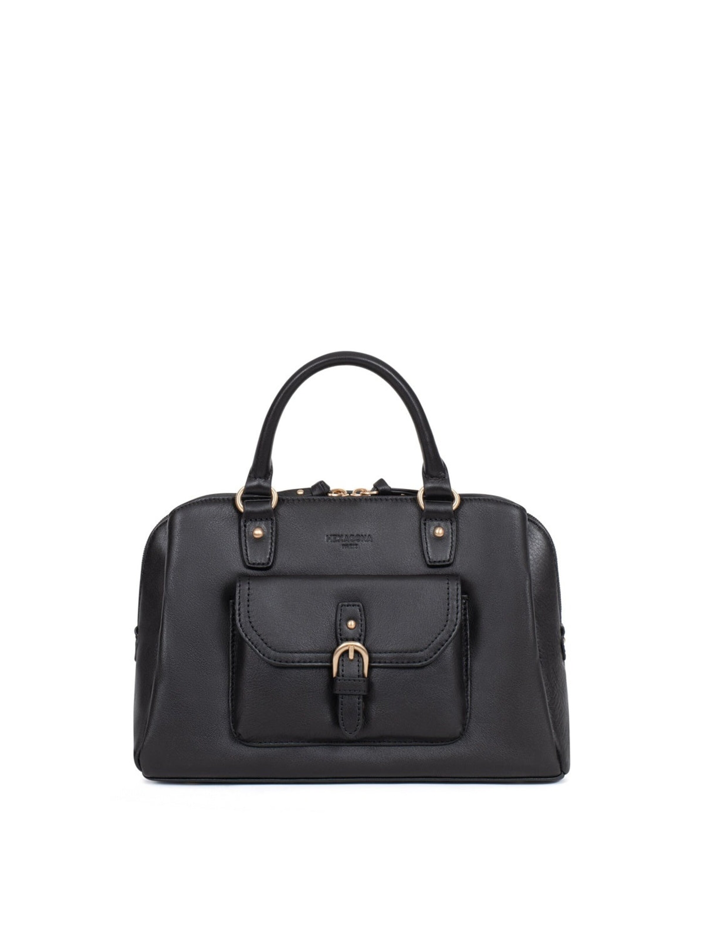 Hexagona Handtasche 'Taima'‌‌‌ in Schwarz: Vorderseite