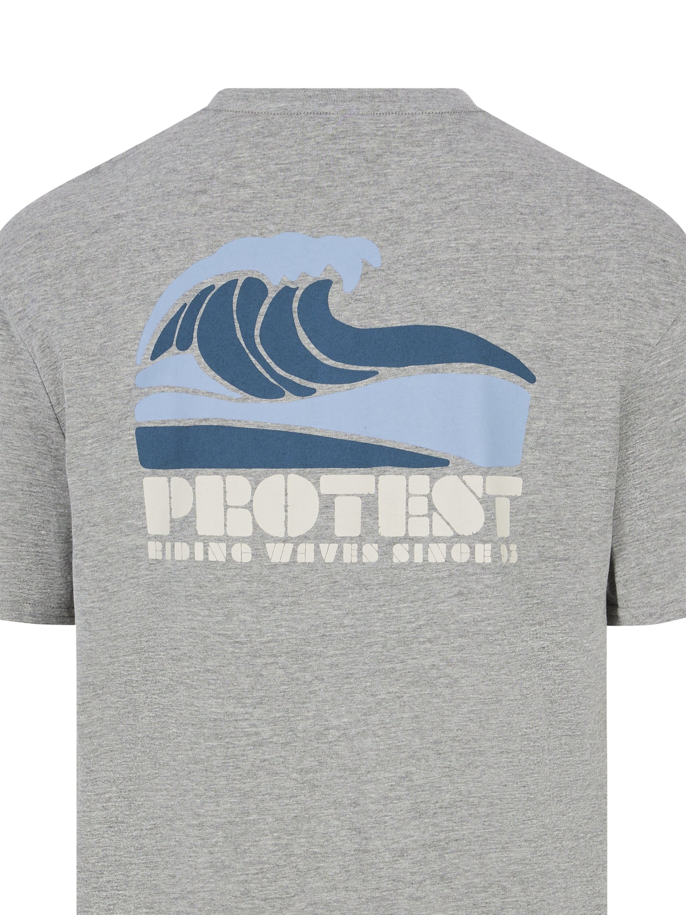 PROTEST Shirt 'PRTJake'‌‌‌‌‌‌ in Grau
