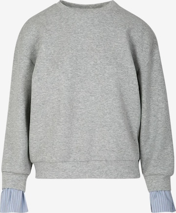 Coster Copenhagen Neulepaita ' Sweatshirt ' värissä harmaa: etupuoli
