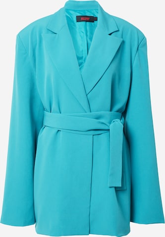 Misspap - Blazer em azul: frente