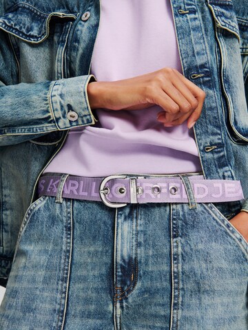 purpurinė KARL LAGERFELD JEANS Diržas