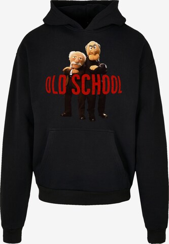 F4NT4STIC Sweatshirt 'Disney Muppets Old school' in Schwarz: predná strana