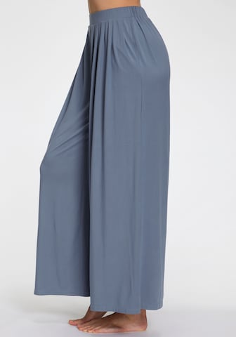 LASCANA Wide Leg Hose in Blau
