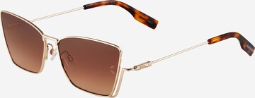 McQ Alexander McQueen Sunglasses in Brown: front