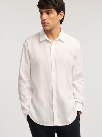 Trussardi Regular fit Overhemd in Wit