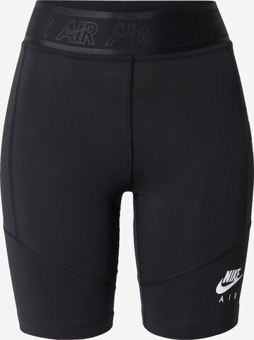 Skinny Leggings 'Air' di Nike Sportswear in nero: frontale