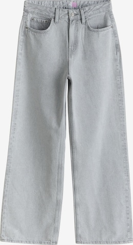 pilka Next Plačios klešnės Džinsai: priekis