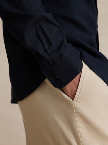 Coupe regular Chemise 'Taha' DAN FOX APPAREL en bleu