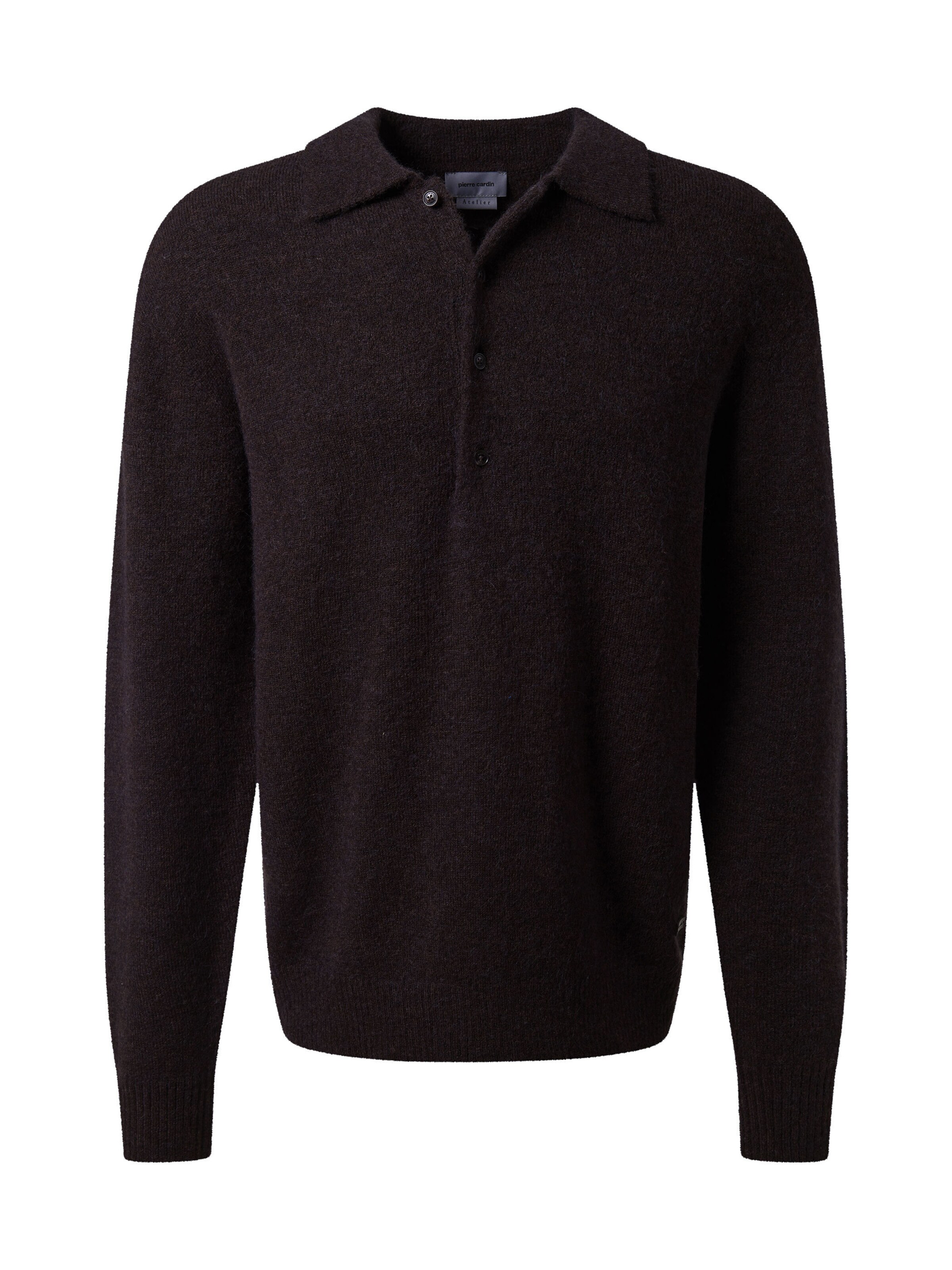 PIERRE CARDIN Trui in Bruin: voorkant