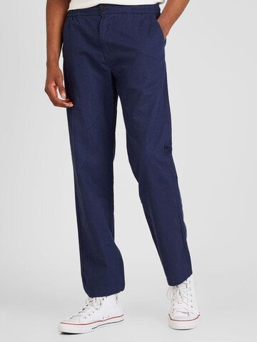 BLEND Regular Chino in Blauw: voorkant