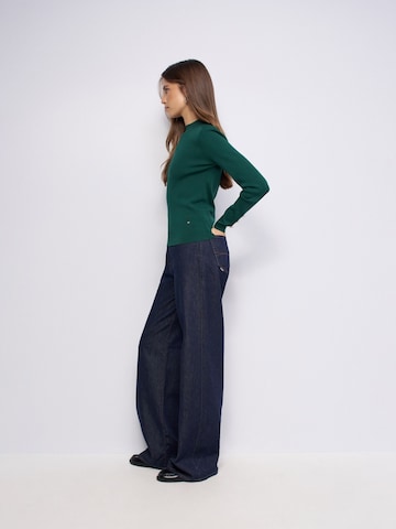 Salsa Jeans Pullover in Grün