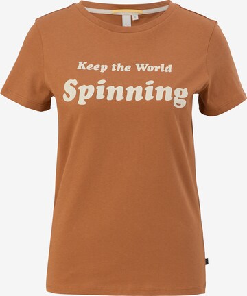 QS Shirt in Brown: front