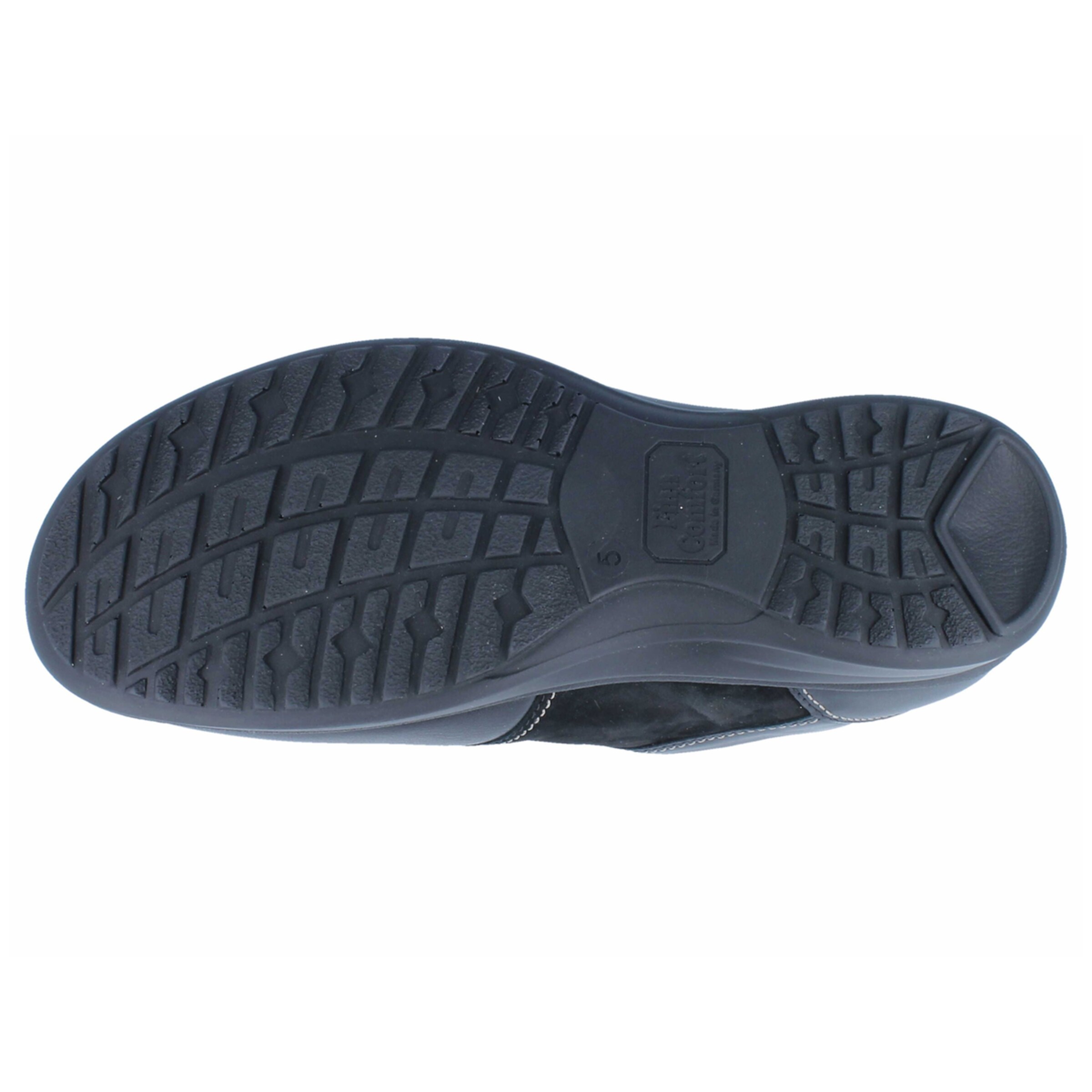 Finn Comfort Slip-ons 'Lüttich' in Black