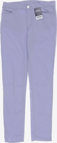 Emporio Armani Stoffhose L in Lila: predná strana