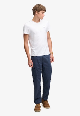 Superdry & Co Cargobroek in Blauw