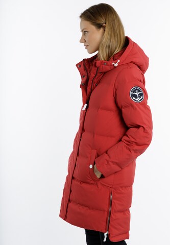Manteau d’hiver DreiMaster Maritim en rouge
