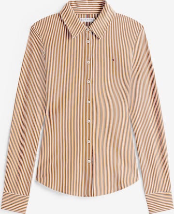 Chemisier '1985' TOMMY HILFIGER en beige : devant