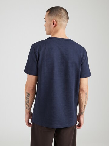 SELECTED - Camiseta 'SLHLEANDER' en azul: atrás