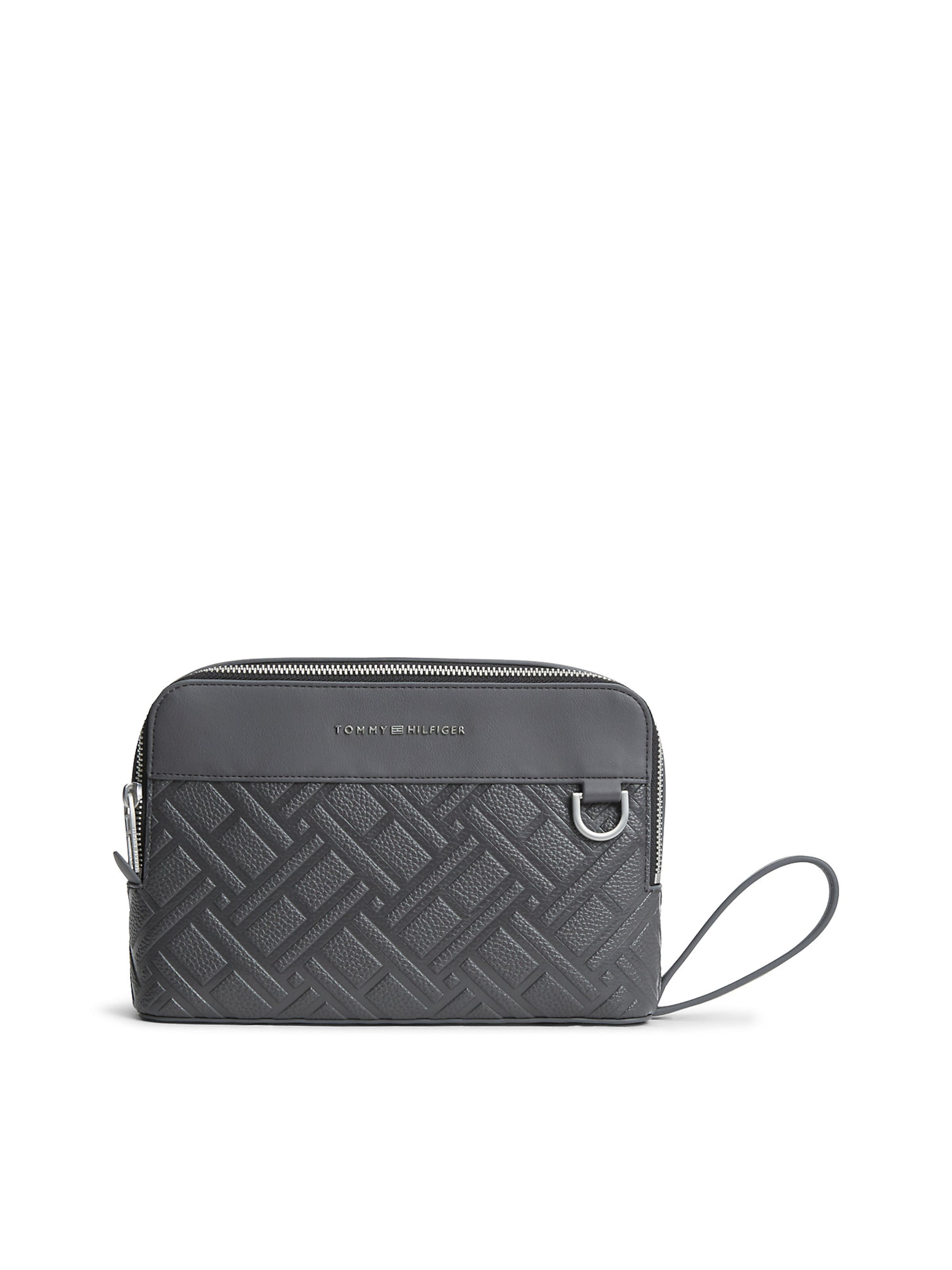 TOMMY HILFIGER Toilettas in Grijs: voorkant