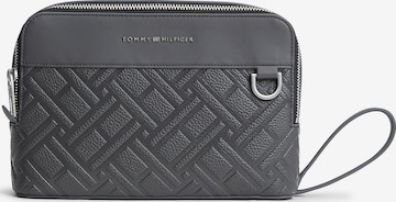 TOMMY HILFIGER Kulturtasche in Grau: Vorderseite