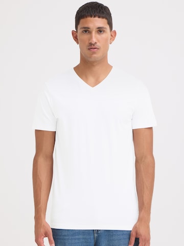 BLEND Regular Fit T-Shirt 'BHDinton' 2er Pack in Weiß: Vorderseite