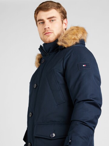 TOMMY HILFIGER Winter Parka 'Rockie' in Blue