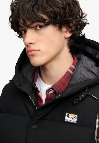 Superdry & Co Bodywarmer 'Everest' in Zwart