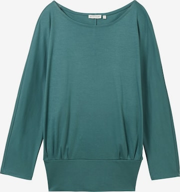 TOM TAILOR Shirt in Groen: voorkant