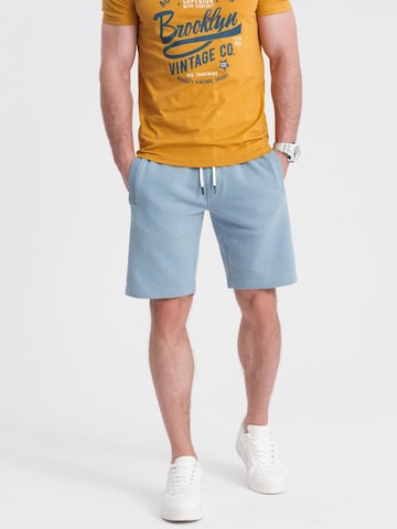 Ombre Regular Sportbroek in Blauw