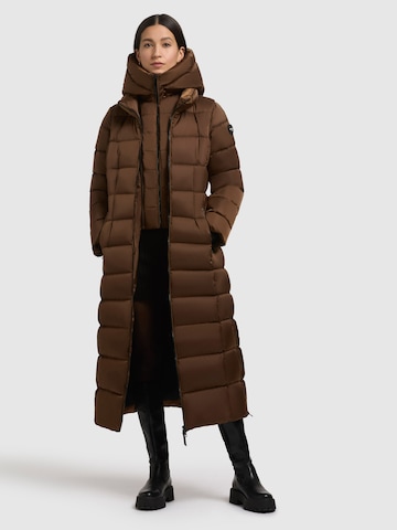 Manteau d’hiver 'Ginsa' khujo en marron