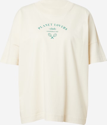 Bizance Paris T-shirt 'TITO' i beige: framsida