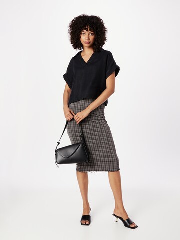 Banana Republic Bluse in Schwarz