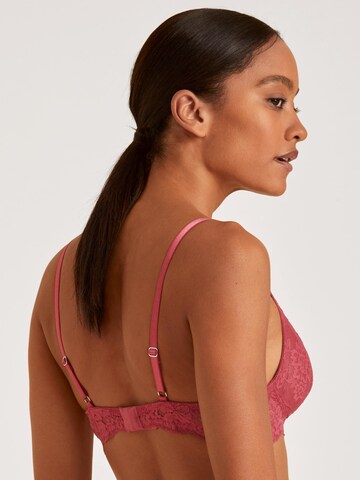 CALIDA Bralette Bra 'Modal Sense' in Red
