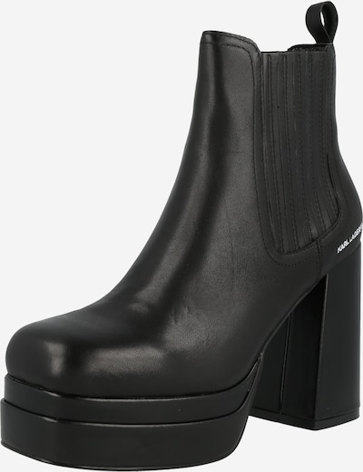 Karl Lagerfeld Chelsea-bootsi 'STRADA' värissä musta, Tuotenäkymä