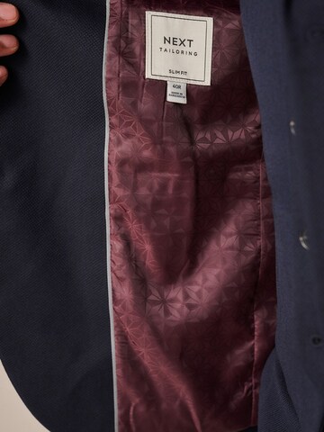 Coupe regular Veste de costume Next en bleu