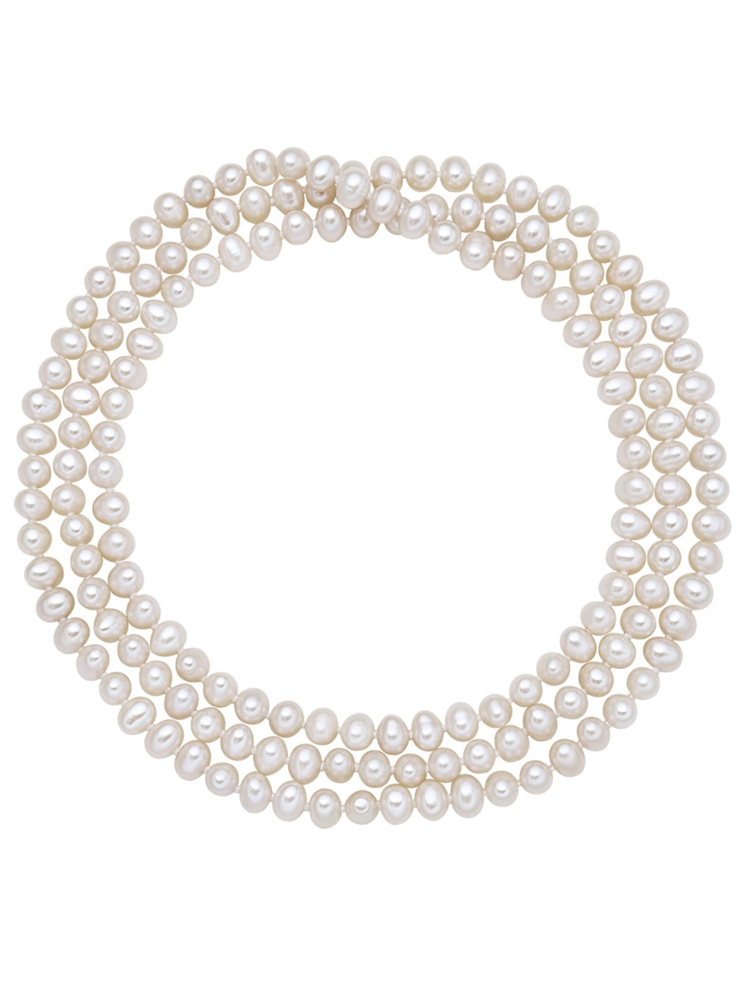 Lulu & Jane Kette in weiß, Produktansicht