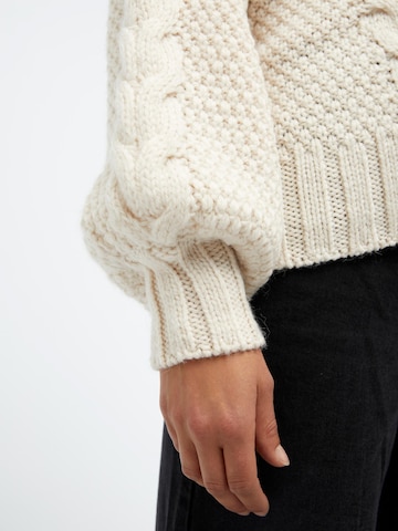 OBJECT Sweter 'ALISON' w kolorze beżowy