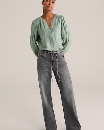 WE Fashion Bluse in Grün