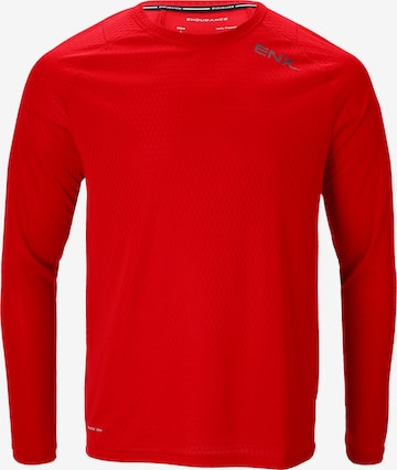 ENDURANCE Performance Shirt 'Janus' in Red: front