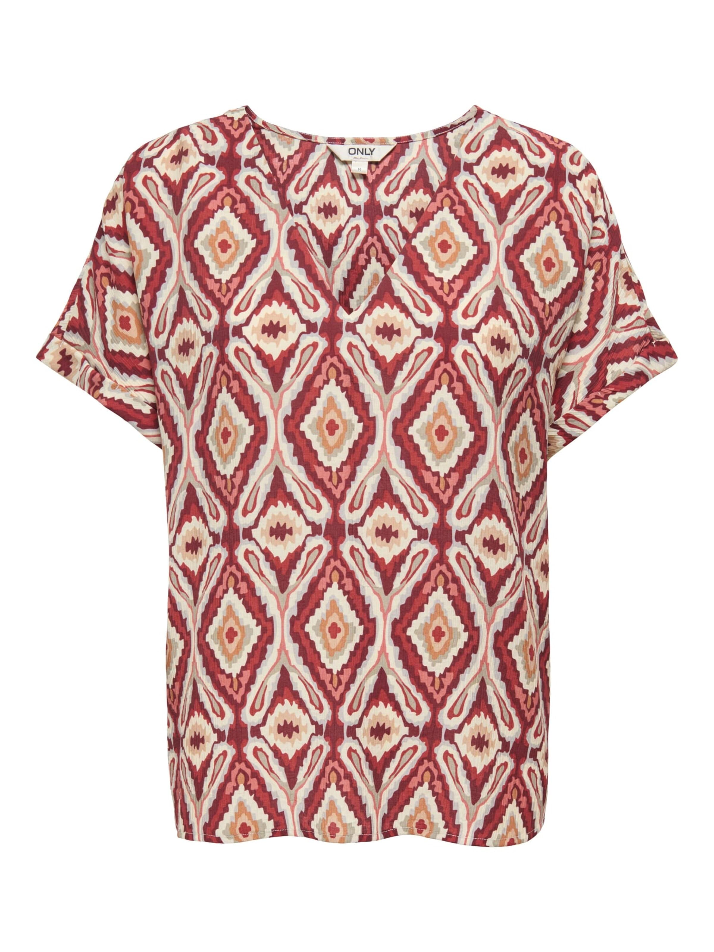 ONLY Top 'Belly' in Red: front