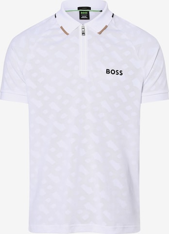 BOSS Black Shirt ' Philix MB 2 ' in White: front