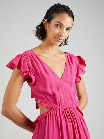 VILA Letné šaty 'CANDY' - ružová