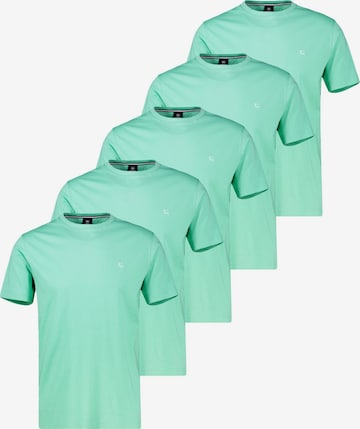 LERROS Shirt 'Basic' in Grün: Vorderseite
