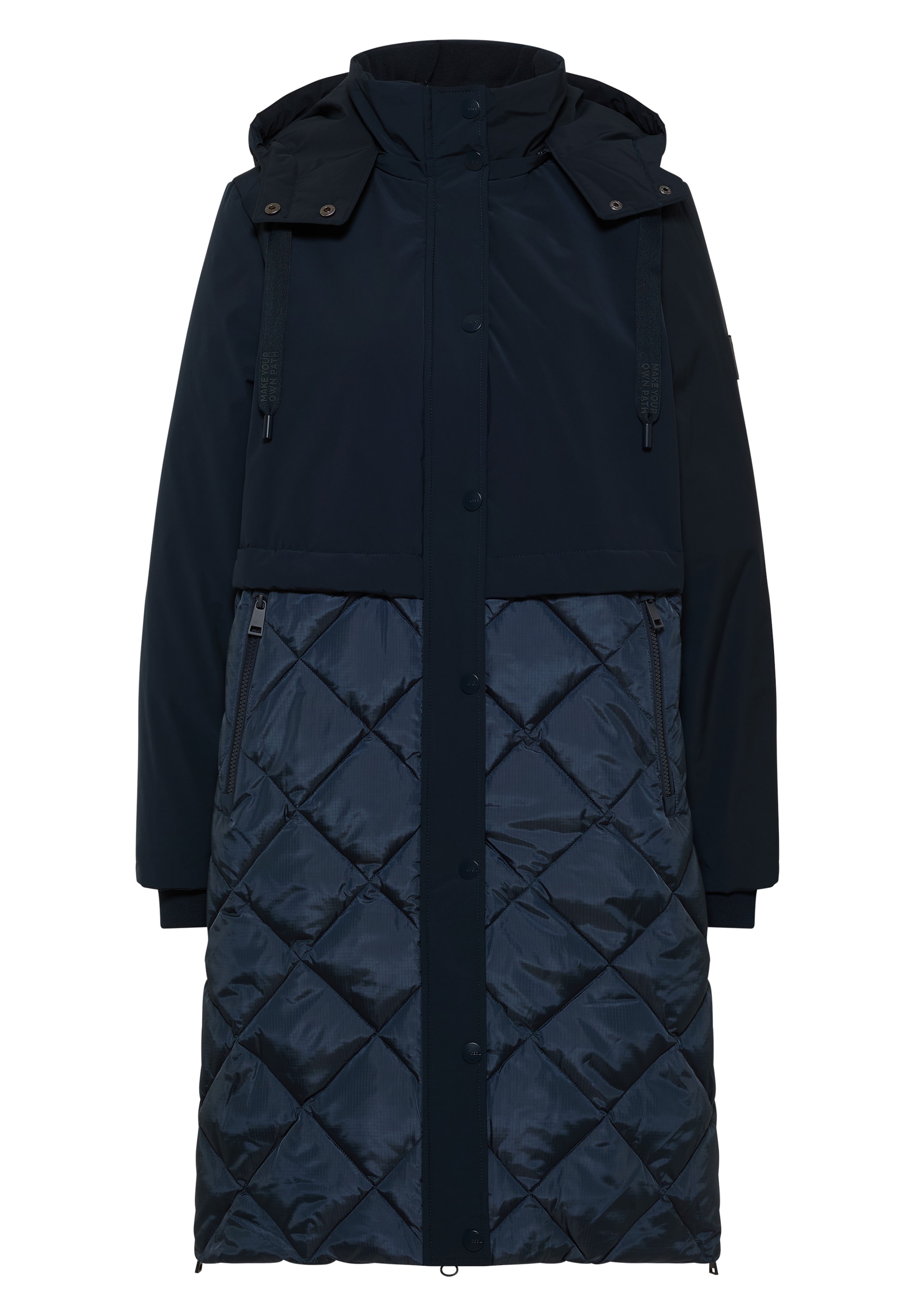 CECIL Winter Coat in Blue: front