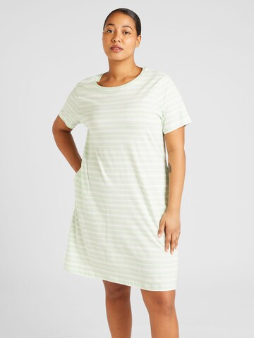 Robe 'MAY' ONLY Carmakoma en vert : devant