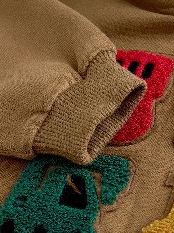 Bluză de molton de la Next pe maro