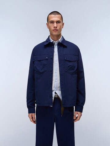 NAPAPIJRI Between-Season Jacket 'Leoras' in Blue: front