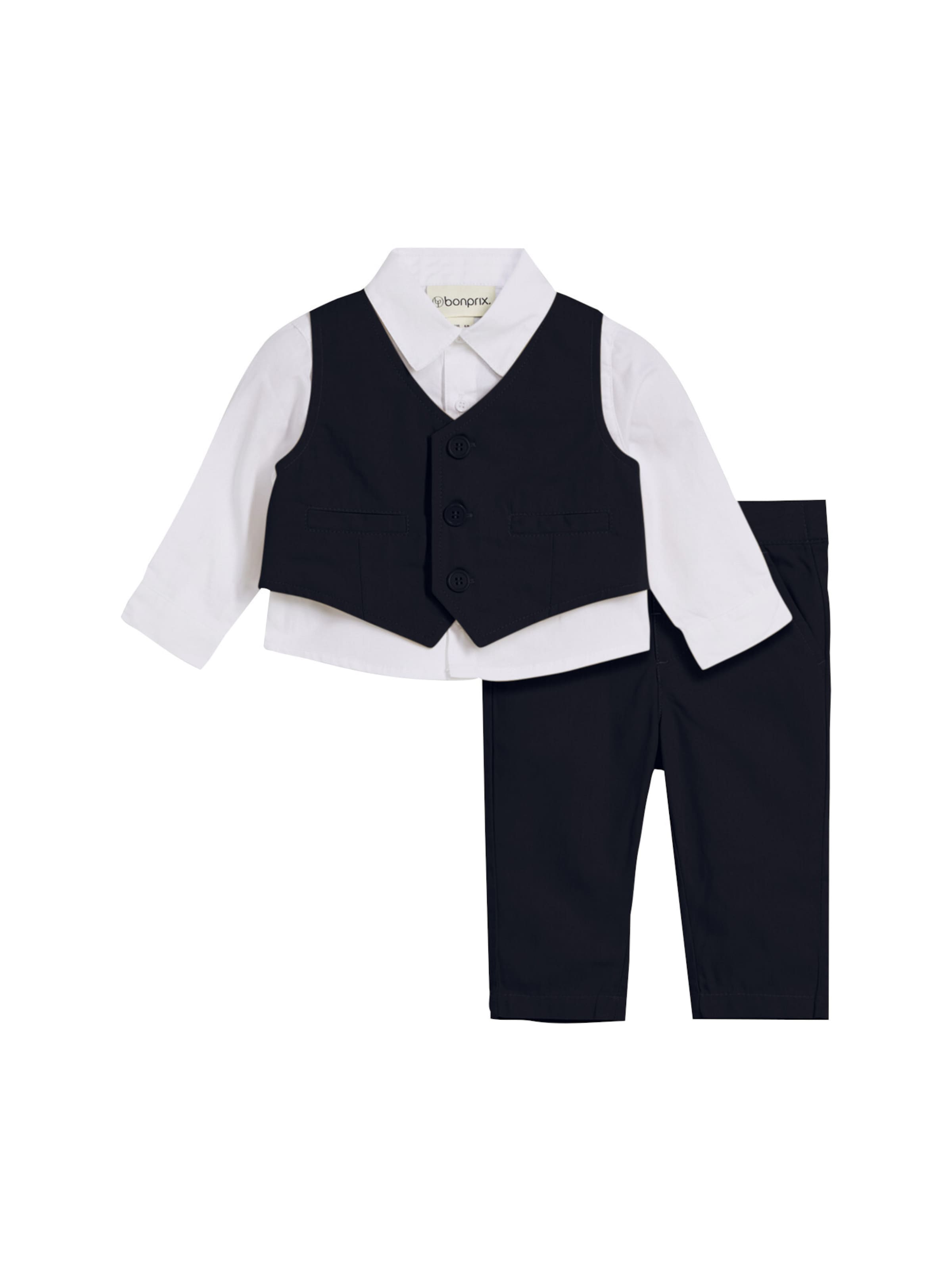 bonprix Set: Weste, Hemd und Hose in Blau: Vorderseite
