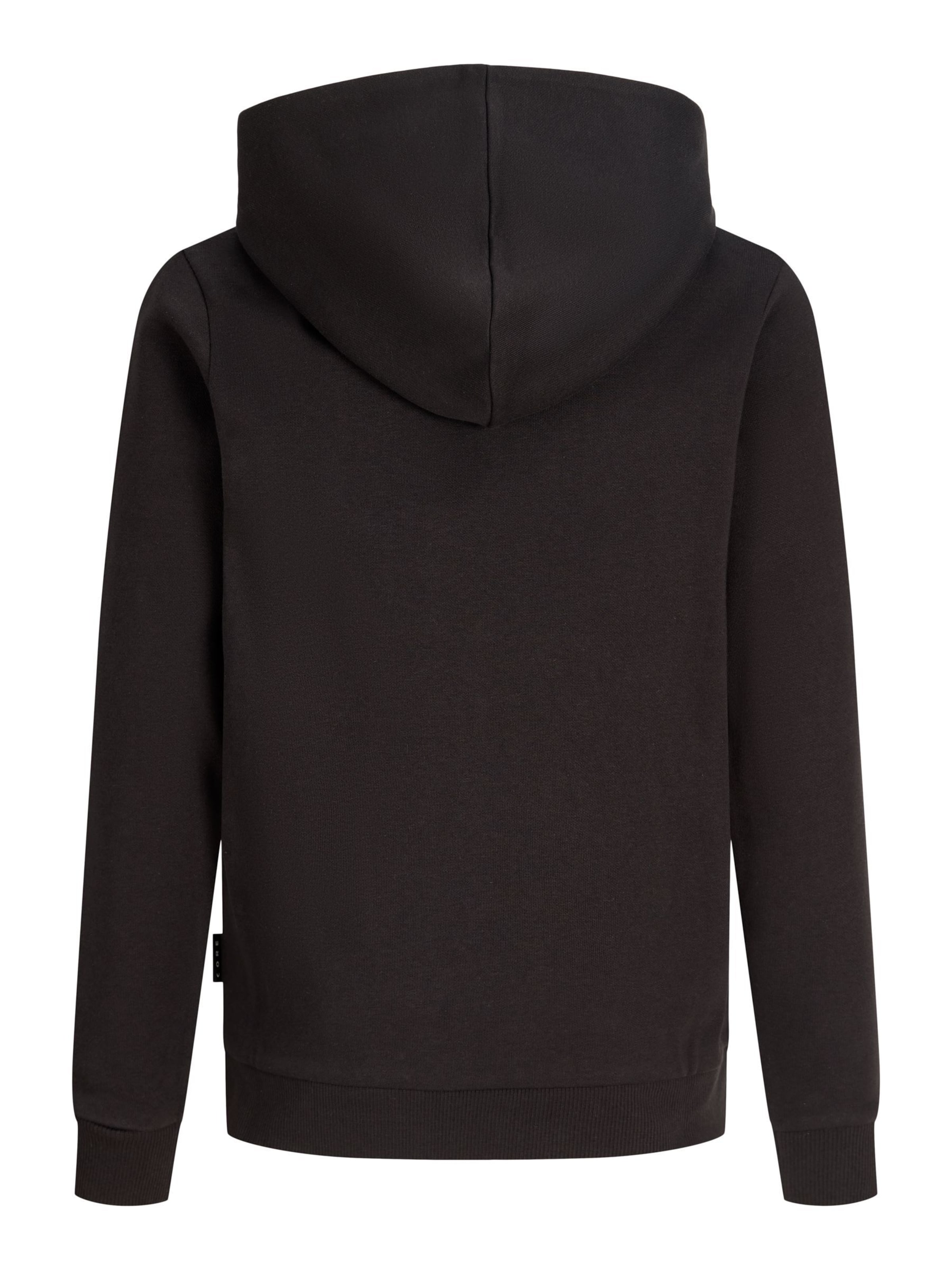 Jack & Jones Junior Sweatshirt 'JCOFusion' in Black